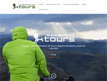 Tablet Screenshot of ktours.net